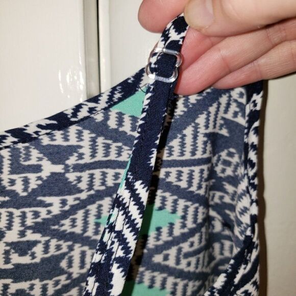 One Clothing Printed Ruffled Babydoll Dress - Picture 6 of 6